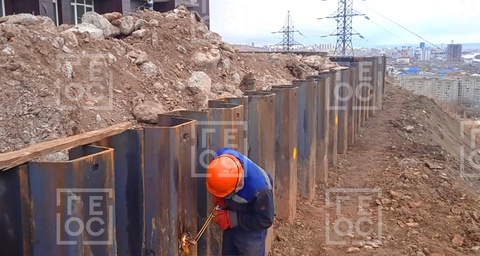 «ГЕОС» укрепляет склоны Красноярска: как ведутся работы по предотвращению оползней в Октябрьском районе